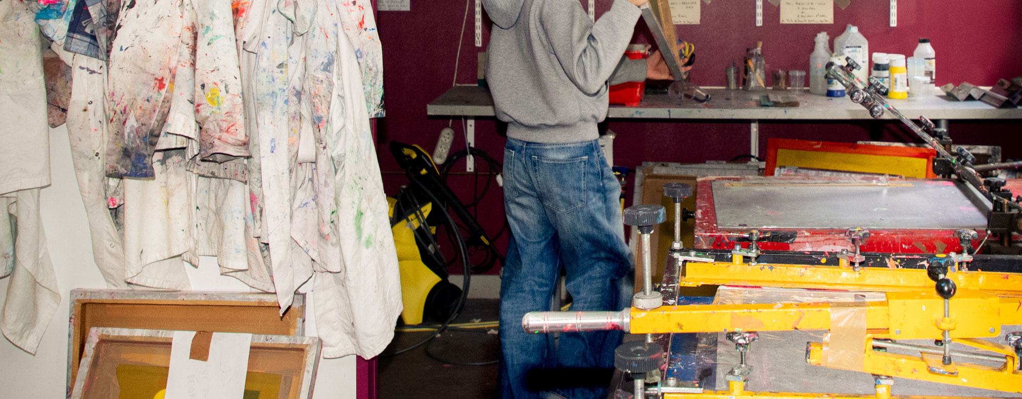 atelier sérigraphie